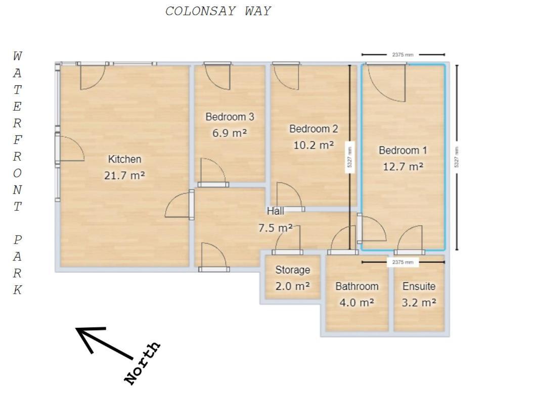 Fabulous 3 Bedroom Flat Единбург Екстериор снимка